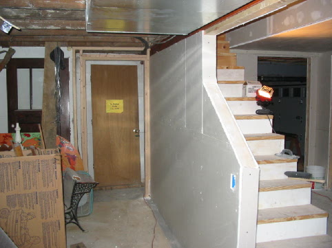 Week 30 Basement stairs